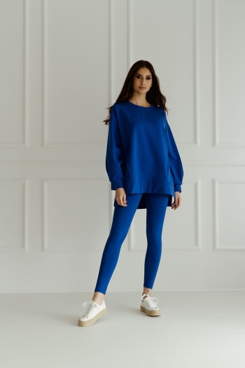 Legginsy damskie gładkie - Wualaa Women