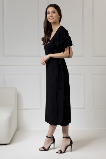 Sukienka damska Kelly Classic Black - WUALAA Women