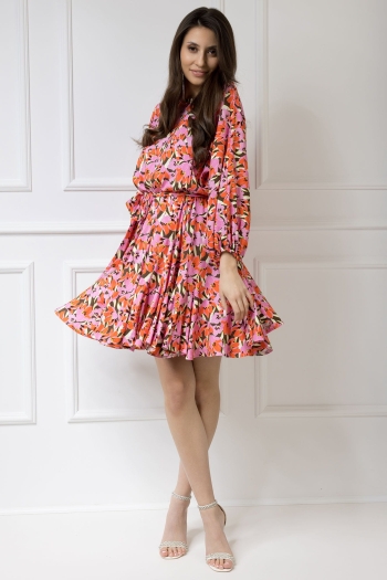 Sukienka damska INEZ Floral Delight - WUALAA Women
