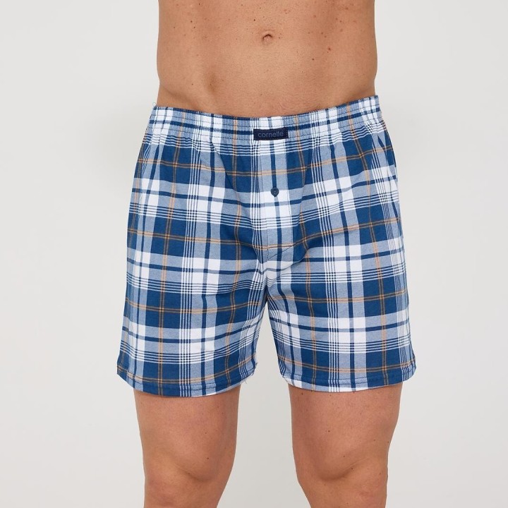 Bokserki męskie Cornette Comfort 008/336 w kratkę, przód