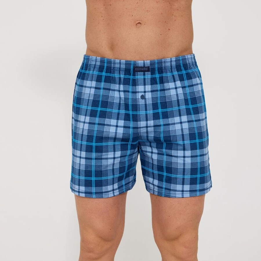 Bokserki męskie Cornette Comfort w rozmiarze 3XL-5XL z przodu.