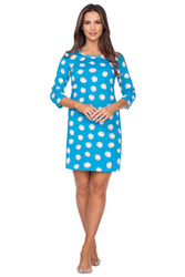 Koszula nocna z rękawem 3/4 092 - Regina