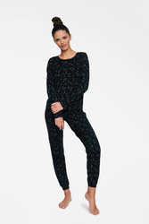 Piżama damska 40117 Horoscope black- Henderson Ladies