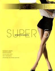 Rajstopy Omsa Super 15 den 2-4 caramello/odc.beżowego