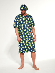 Koszula Cornette 110/08 67501 dł/r S-2XL męska granatowy