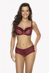 Biustonosz full cup Gaia BS 1038 Julia Bordowy bordowy
