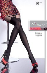 Rajstopy Fiore Milla 40 den 2-4 black/czarny