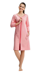 Szlafrok damski na zamek 214 - Luna 214