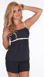 Piżama damska Kropki 915 - De Lafense