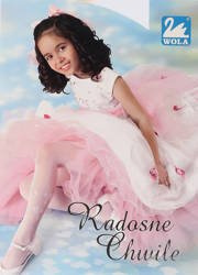 Rajstopy Wola Radosne Chwile wz.77 20 den  116-158 bianco/biały