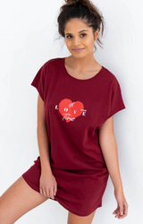 Koszula nocna bawełniana Love Time - Sensis