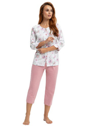 Piżama damska bawełniana 638 - Luna