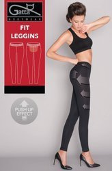 Legginsy Gatta 4455 S Fit Leggins S-XL black/czarny