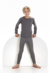 Koszulka Cornette Young Boy 134-164 czarny