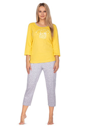 Piżama damska bawełnina 638 - Regina