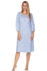 Bawełniana koszula damska z długim rękawem Regina 113