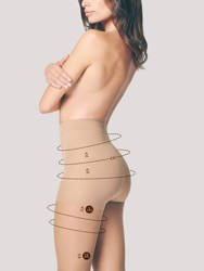 Rajstopy Fiore Body Care Comfort M 5100 20 den 5-XL black/czarny