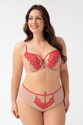 Figi Gorsenia K 763 Carla Brazyliany S-2XL koralowy