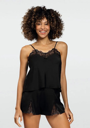 Komplet damski czarny Matilda - DKaren