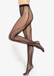 Rajstopy damskie wzorzyste Modern wz.04 40 den - Gatta