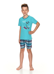 Piżama Taro Ivan 2746 kr/r 86-116 L22 turkusowy