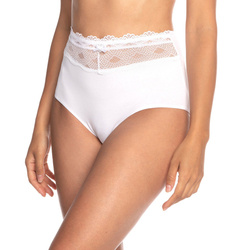 Figi damskie białe - Lama