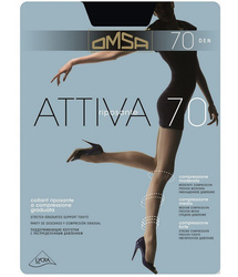 Rajstopy dasmkie Omsa Attiva 70 den