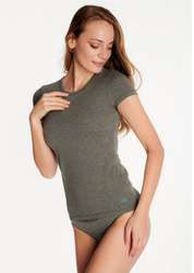 Koszulka Henderson Ladies 38119 Short Slaeve Blue kr/r szary