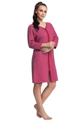 Szlafrok damski na zamek 214 - Luna 214