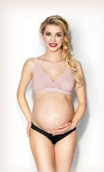 Biustonosz soft Mitex Mama Basic Lilly kolor K powder pink/odc.różowego