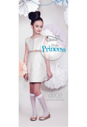 Podkolanówki Gatta Alice bianco wzór 10