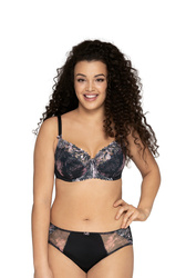 Biustonosz semi soft Ava 1957 Maxi black