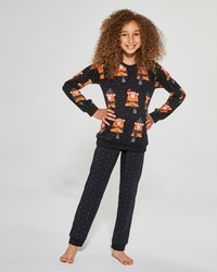Piżama Cornette Kids Girl 996/148 Bear czarny