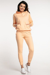 Dres damski  z kapturem Glory/ Orange - Dolce Sonno