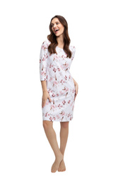 Koszula nocna w kwiaty Luna 204