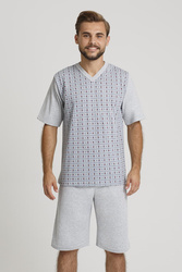 Piżama Gucio 943 kr/r 4XL-5XL męska mix kolor-mix wzór