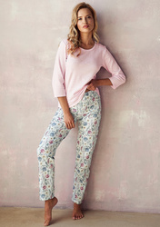 Piżama Taro Amora 2990 3/4 S-XL Z24 różowy