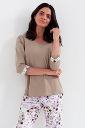 Piżama damska z rekawem 3/4 Cana 202