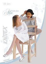 Rajstopy Knittex Ala 20 den 122-158 bianco