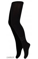 Rajstopy Gatta G38.01N Cottoline Teen dziewczęce wzorowane 128-158 browncoal