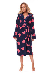 Szlafrok damski długi Futura - L&L