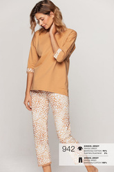 Piżama damska z rękawem 3/4 Cana 942