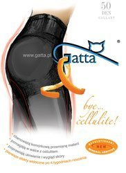Rajstopy Gatta Bye Cellulite 50 den 2-4 grafit/odc.szarego