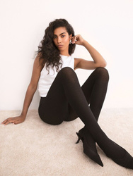 Rajstopy damskie wzorzyste 40 den Symmetric - Fiore