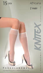 Podkolanówki Knittex Africana A'2 beżowy