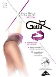 Rajstopy Gatta Body Slimmer 20 den 2-4 beige/odc.beżowego