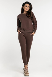 Dres damski komplet Mistic/ Czekolada - Dolce Sonno