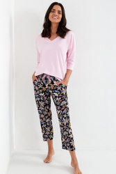 Piżama damska z rękawem 3/4 Cana