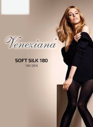 Rajstopy Veneziana Soft Silk 180 den 2-4 nero/czarny