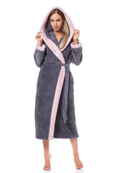 Szlafrok damski długi 9145 - L&L